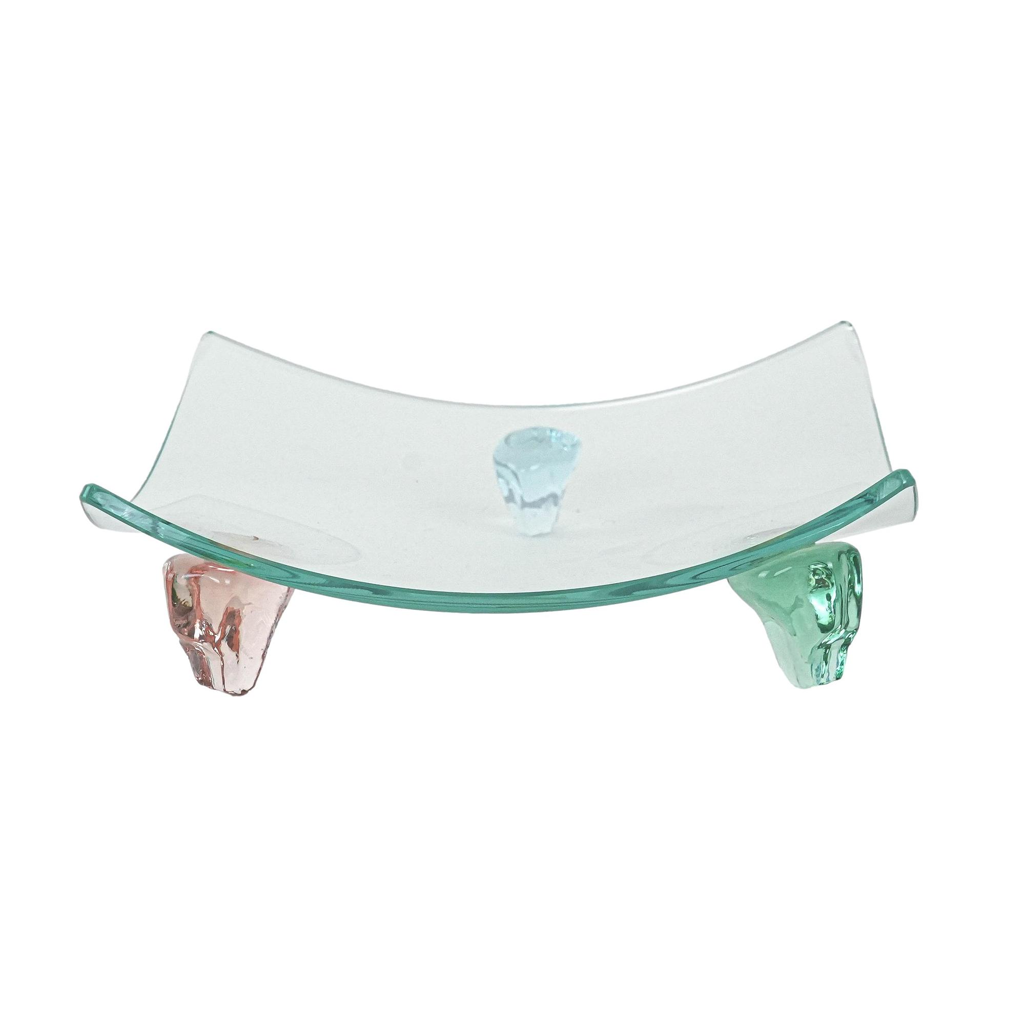 Glass plate Transparent 1970s 0