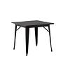 Tempe  Dining table MDF Black 2
