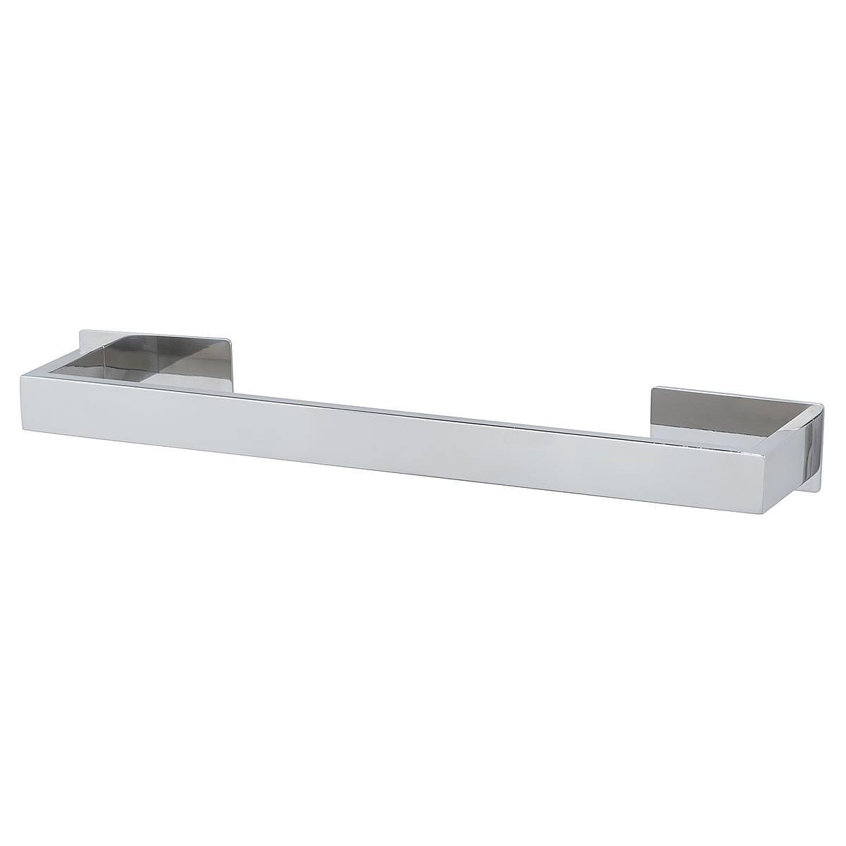 Badetuchstange Genova Edelstahl Silber 1