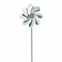 Viento Windrad Metall Silber 1