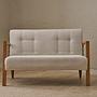 Kemer Sofa Buchenholz Cream 1