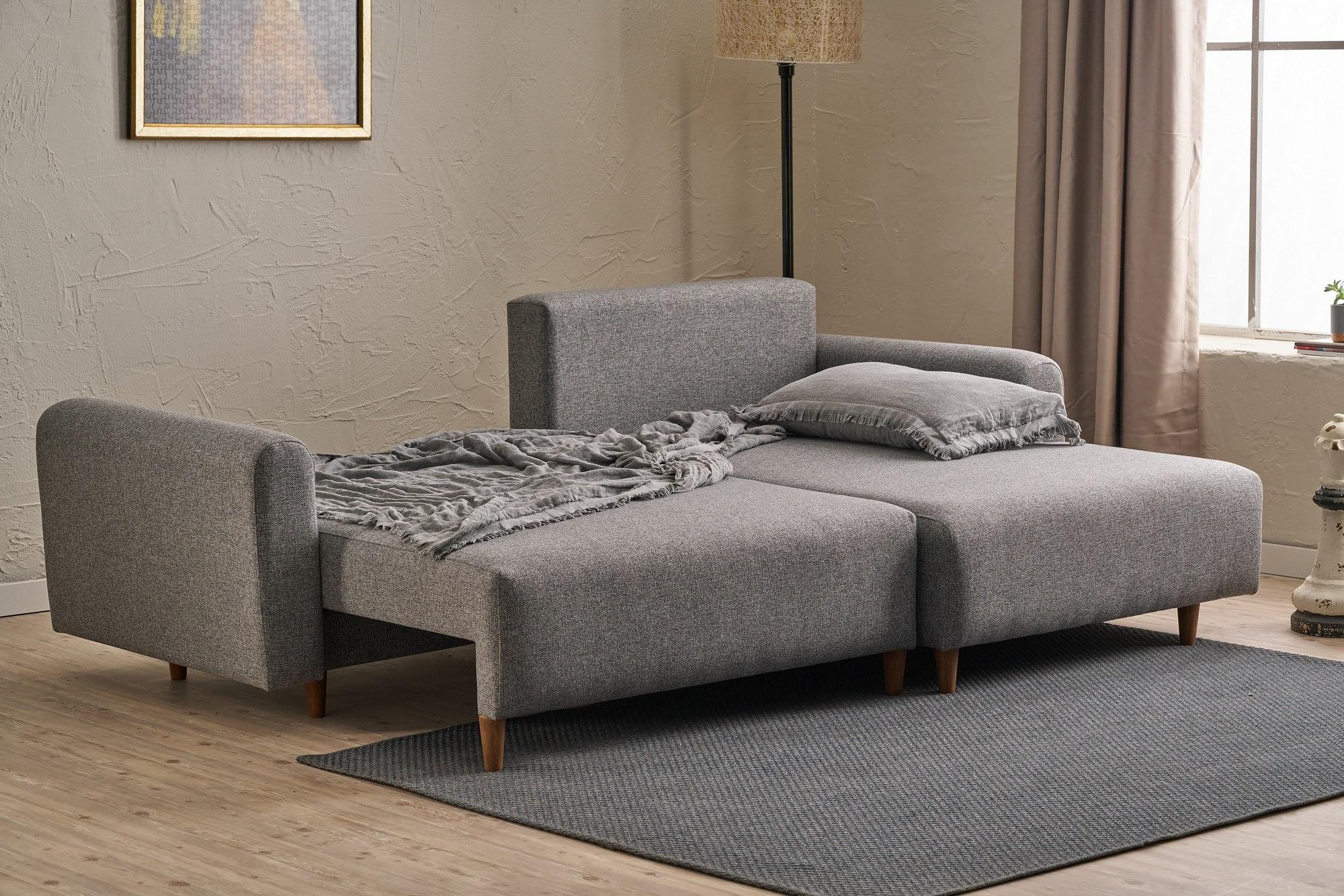 Right Sofa Bed Grey 5