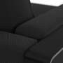 Frame Sofa 3-Sitzer Textil Schwarz 4