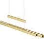 LED pendant light 3-flame Aluminum Gold 4