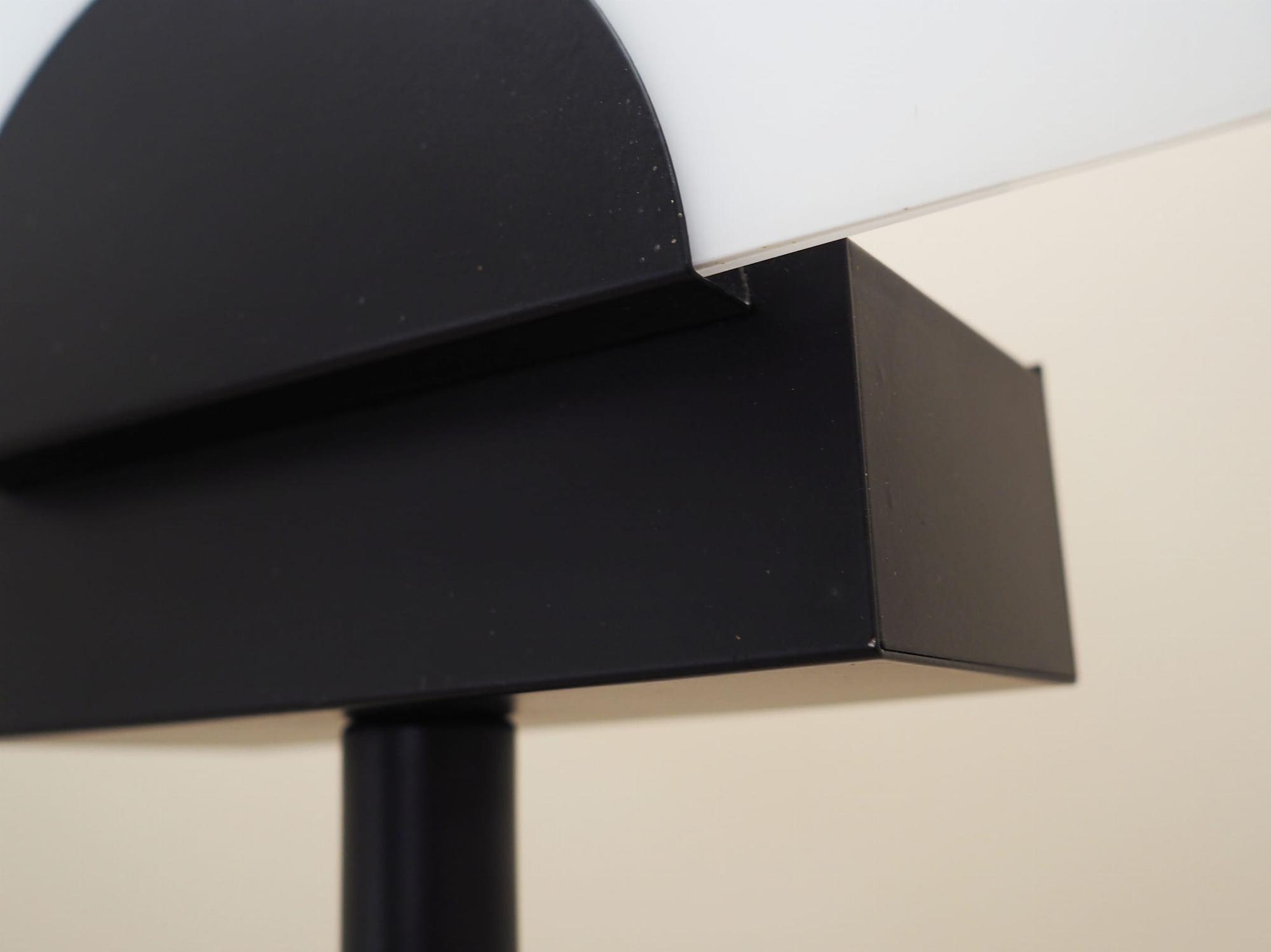 Floor lamp Metal Glass 1970s 7