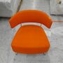 Tauro BU1934 Polstersessel Stahl Stoff Orange 6