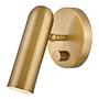 Wandleuchte Dax Stahl Gold 0