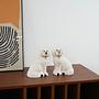 Dog Figures English Style Ceramic 1970s 1