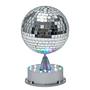 Discokugel DISCO PVC / Glas Silber 1