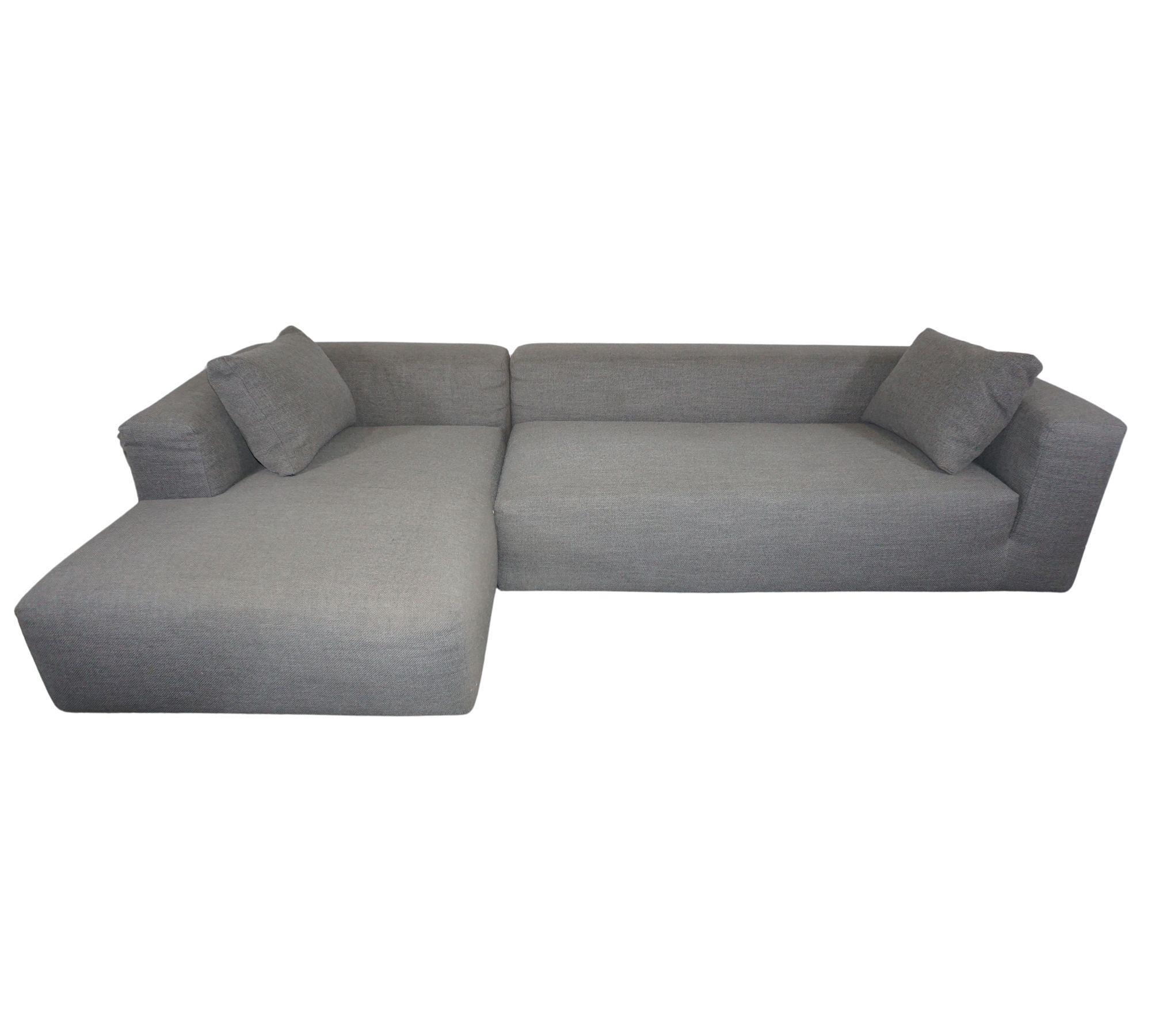 Kornum Ecksofa + Lounger 2,5-Sitzer, Récamiere Links Grau 0