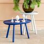 Naïve Bestelltisch Holz Blau 3