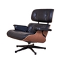 Eames Lounge Chair mit Ottoman Schwarz 2
