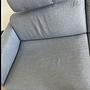 3-Seater Sofa Bed Blue 8