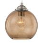 Pendant lamp Arveda Glass Iron Brown 0