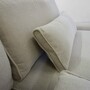 Trent Ecksofa Baumwolle-Leinenstoff Creme 5