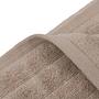 Milan Bath Towel Bamboo Cotton Taupe 70x140cm 3