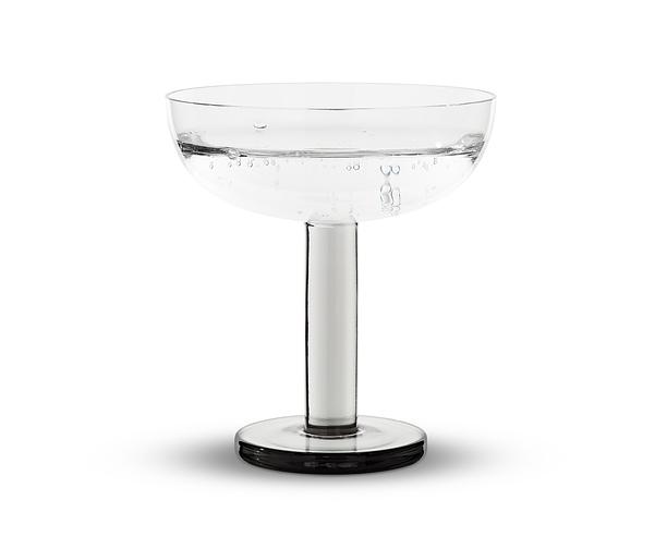 Puck Coupe Glas 2-er Set Transparent 3