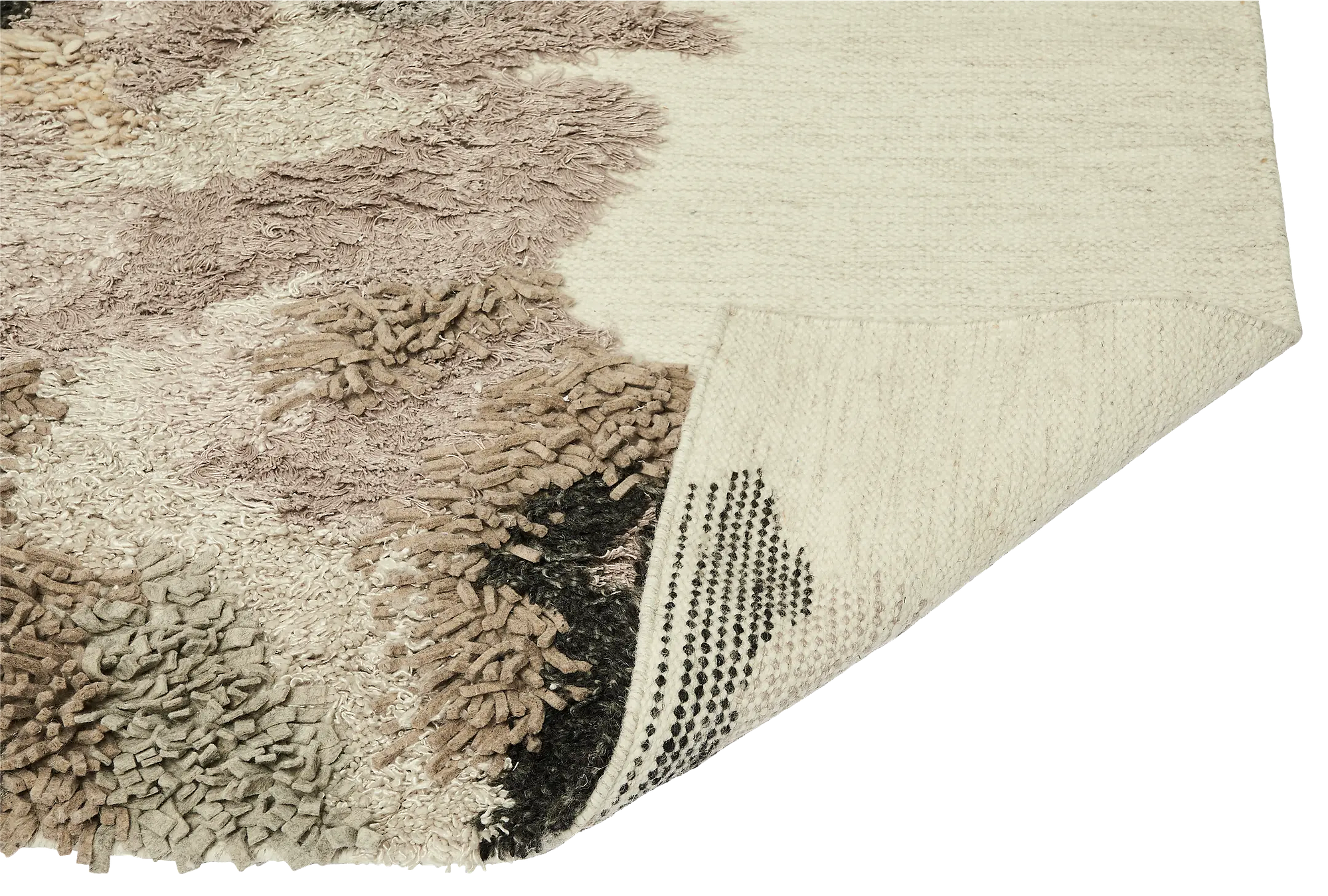 Vived Teppich Creme Erdtöne 2