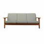 Sofa Wood Grey 1960s 0