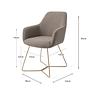 Hiroo Esszimmerstuhl Foggy Fusion 4
