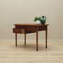 Vintage sewing table teak brown 1960s 2