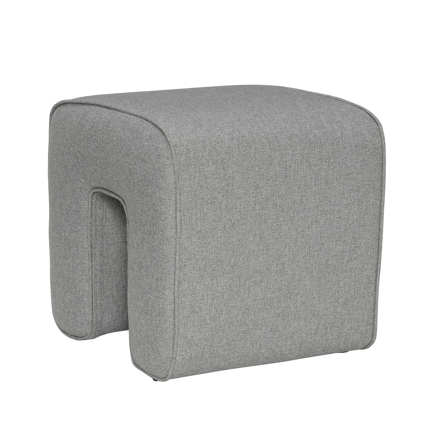 Sculpture Pouf Grey 3