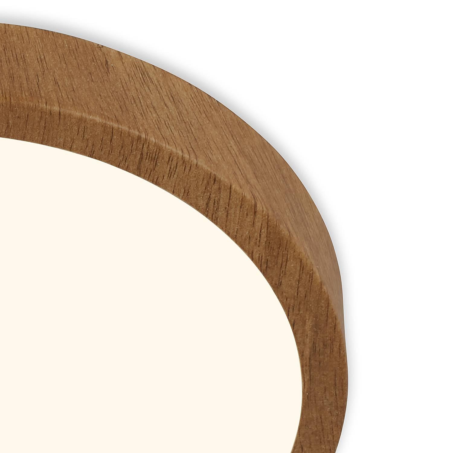 LED-Deckenleuchte Runa Braun 4