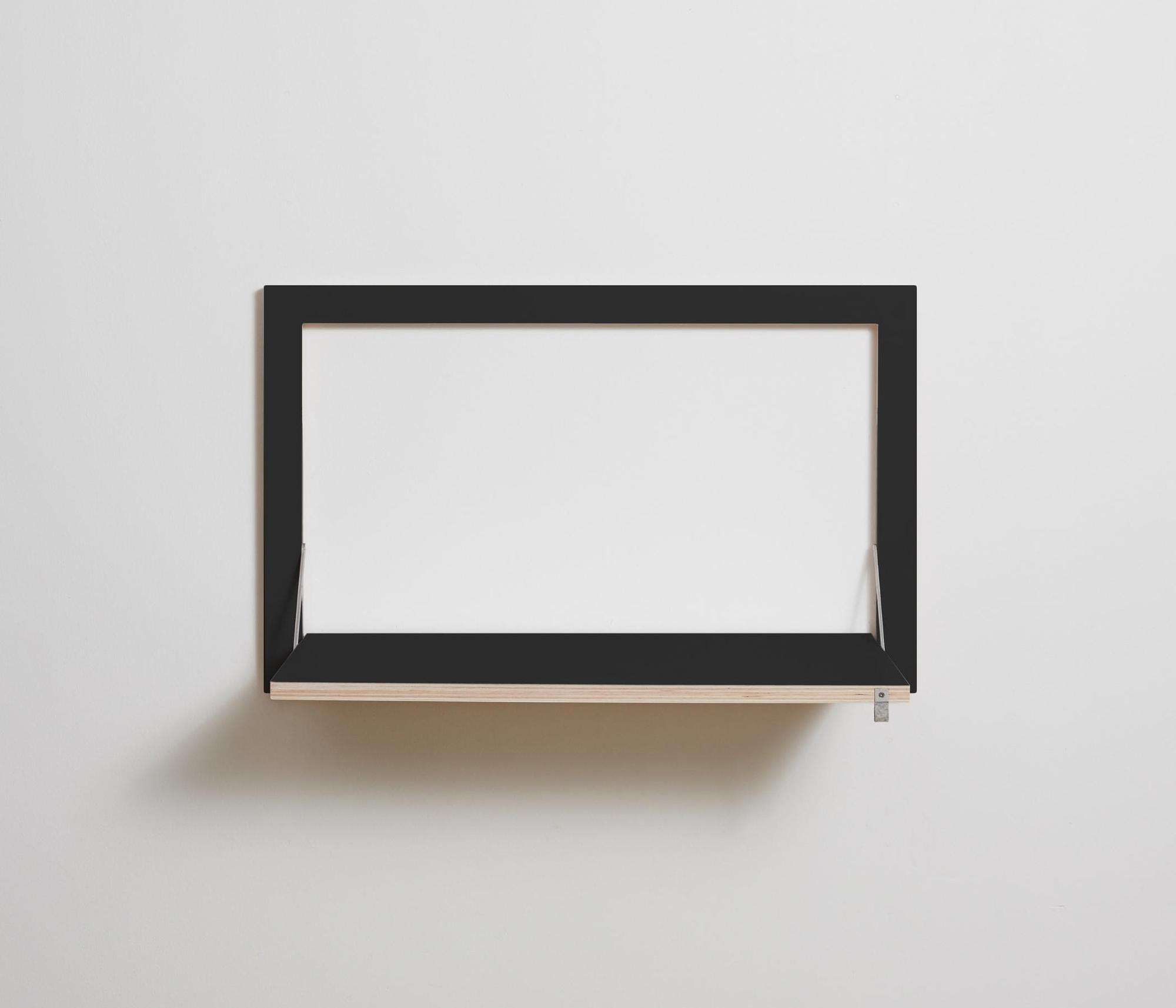 Fläpps Secretary Wood Black 80 x 50 cm 1