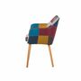 Armchair Webbing Patchwork Multicolor 3