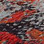 Kurzflorteppich Blaze Fire Grau Rot 4