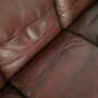Sofa Leather Brown 1960s 7
