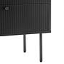 Karby S Credenza con 6 cassetti nera 2