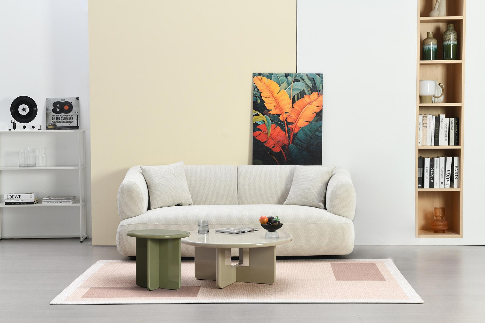 Beistelltisch Banturan Hochglanz Grün 3