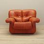 Sessel Leder Braun 1970er Jahre 2