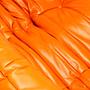 Togo Sofa 3-Sitzer in Premium Leder Orange 5