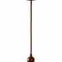 Round Pendant Light Walnut Wood Travertine Brown 5