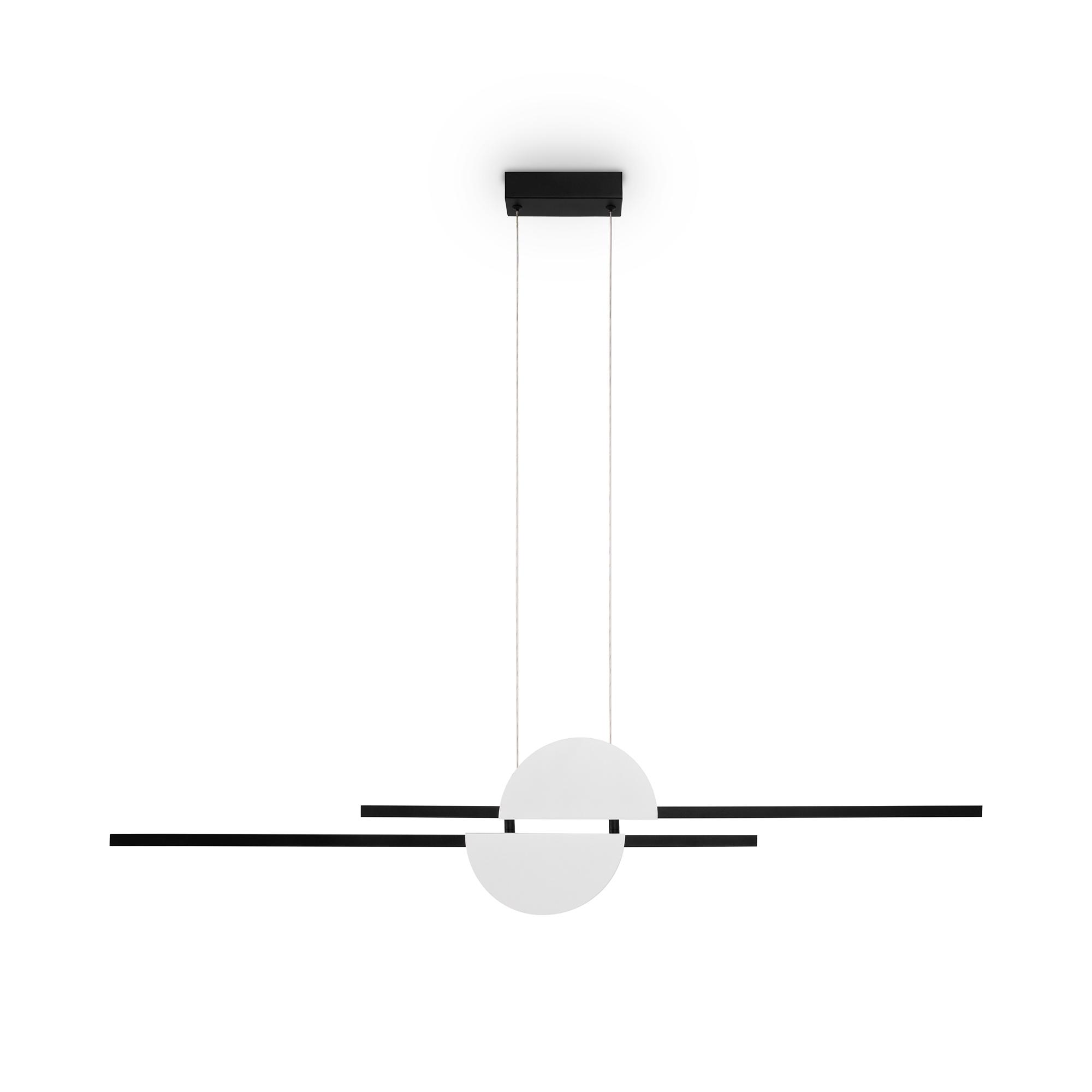 Skyline Pendant light Black White 0