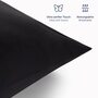 Duvet Cover Set Baumwolle Schwarz 1