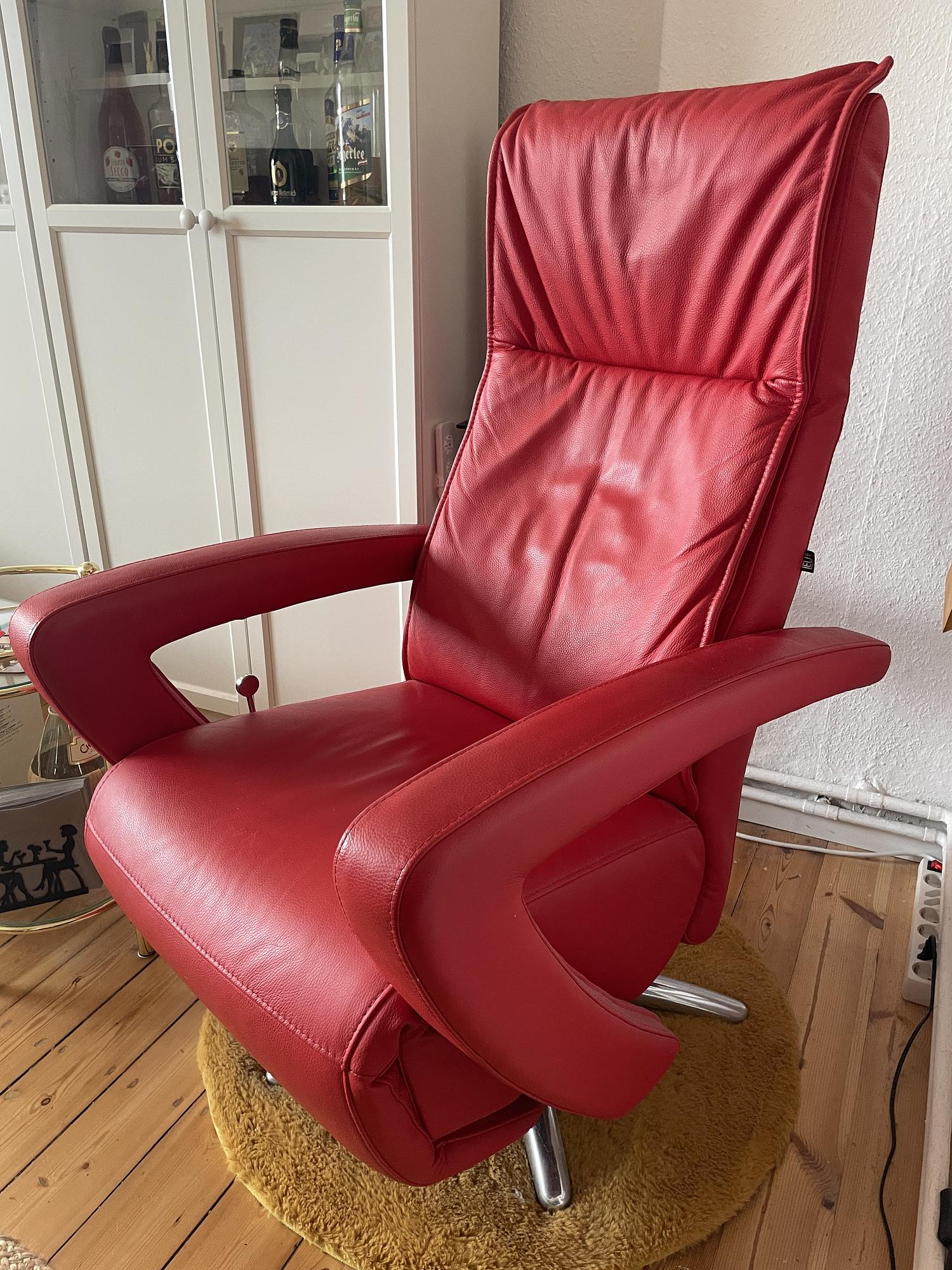 Herkules TV Sessel Rot 0