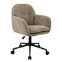 DINCHA Office Swivel Chair Brown 1