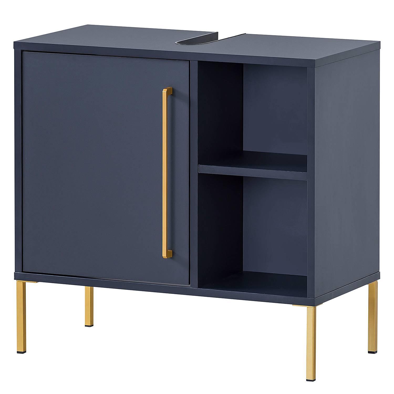 Waschbeckenunterschrank Kent Nachtblau 0