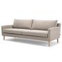 Astha Sofa 3-Sitzer Agnes Brown 1