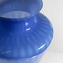 Vintage Vase Murano Glass Blue 60s 1