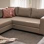 Aly  Schlafsofa Récamiere Links Baumwolle Beige 4