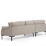 Leo Links Ecksofa Creme 3
