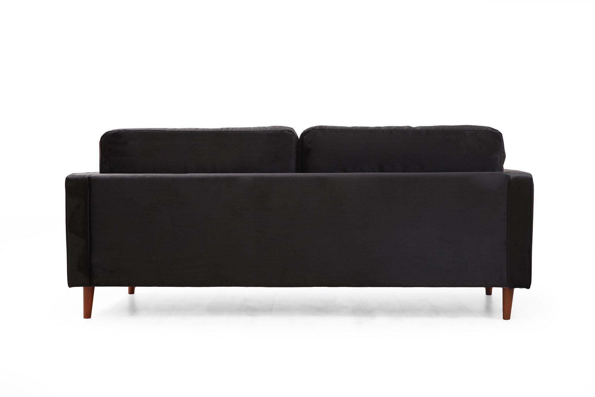 Rome Sofa Schwarz 8