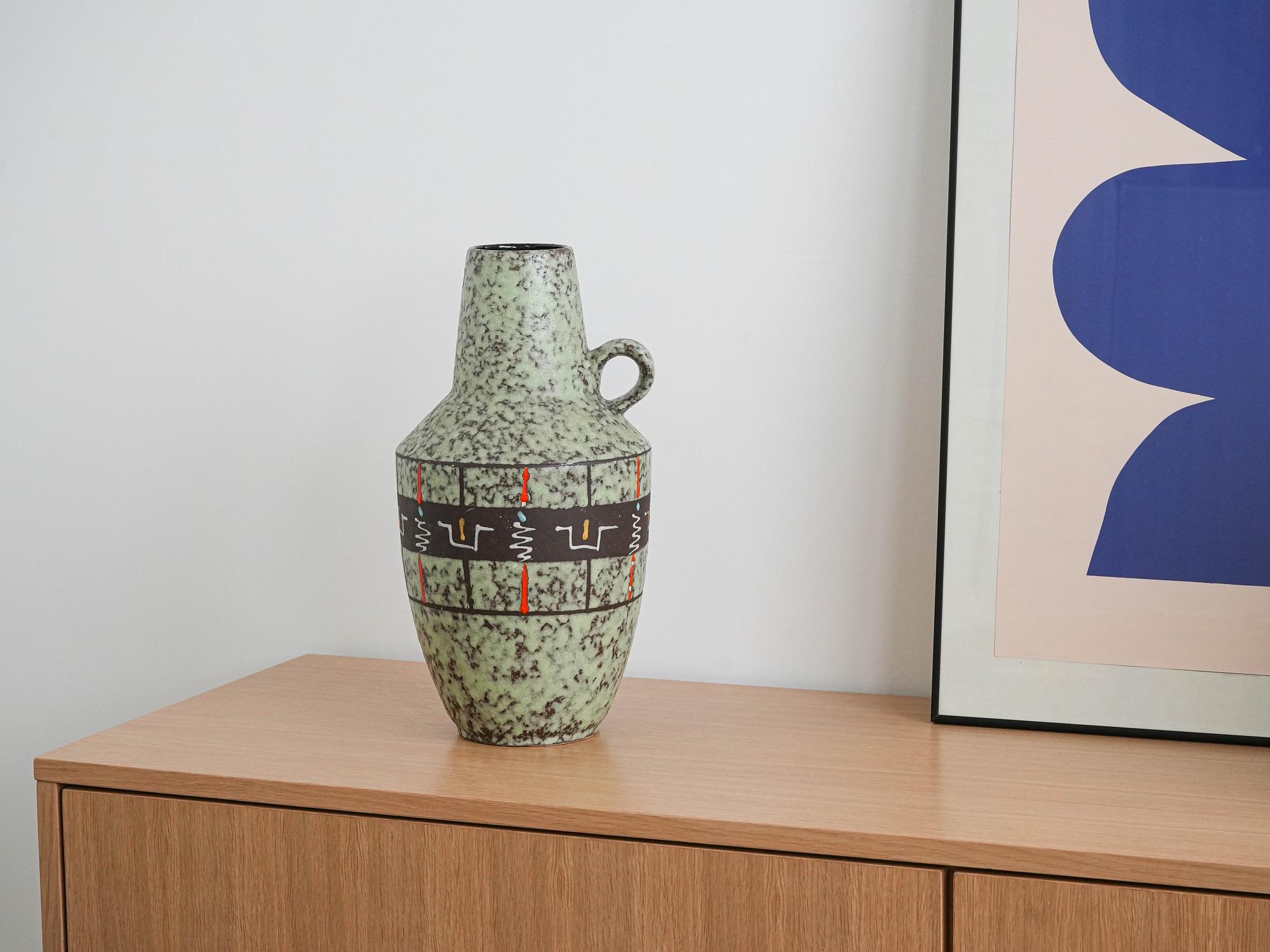 Ceramic Vase Green 1