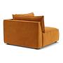Daphne 1-Sitzer Eckmodul Rechts Velour Matt Amber 3