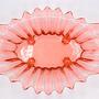 Vintage Rosalin Glass Footed Bowl 1930s 2