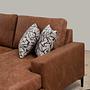 Porto Corner Sofa Brown 2